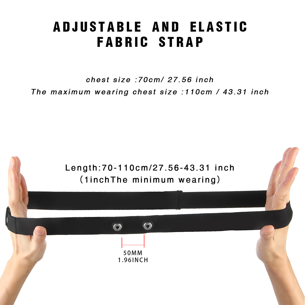 Heart Rate Strap Chest - Cinta de Peito Substituta para Monitor