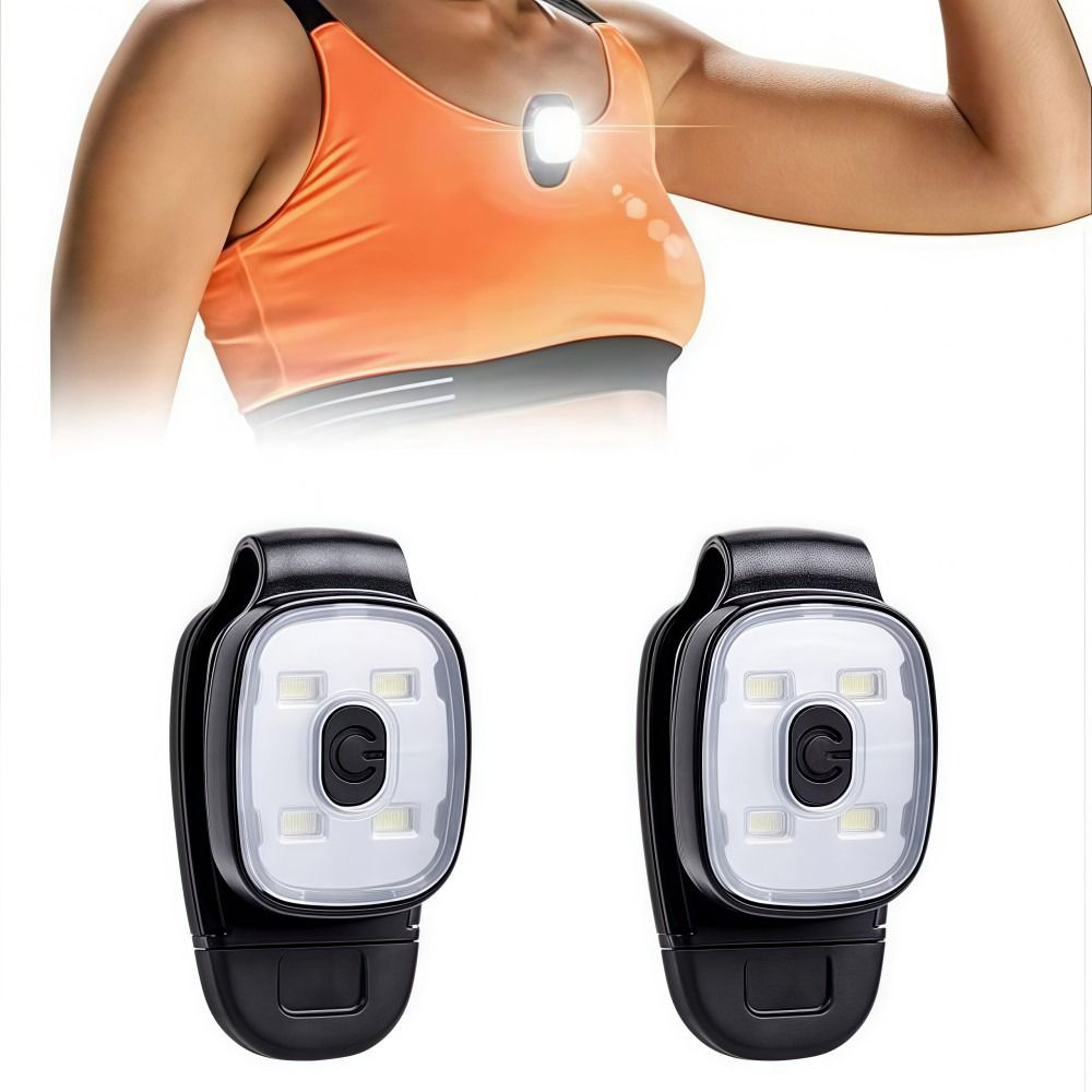 Running Gear On - Lanterna Recarregável para Corrida Noturna ao