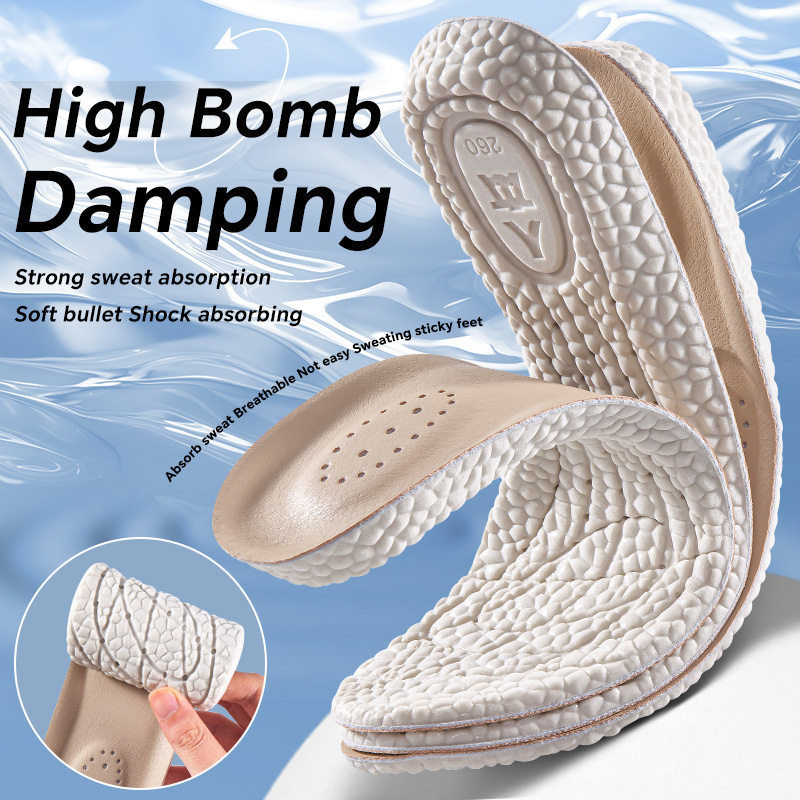 6 pçs absorção de choque confo - Insole Arch Support avaliação e preço