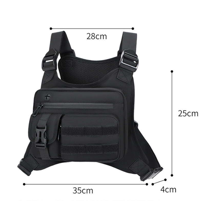 Bolsa Tática de Peito Masculin - Running Gear Usa avaliação e preço