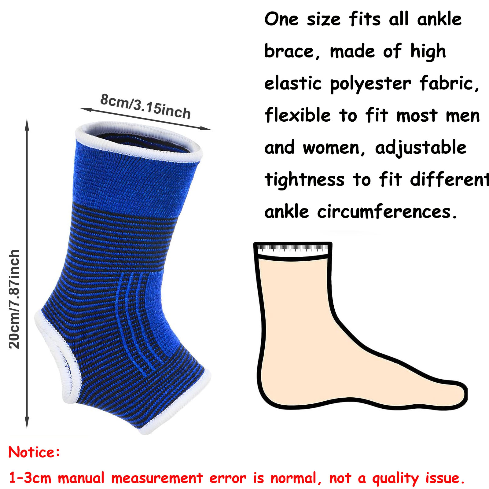 1 par de suporte elástico resp - Running Gear Used avaliação e preço